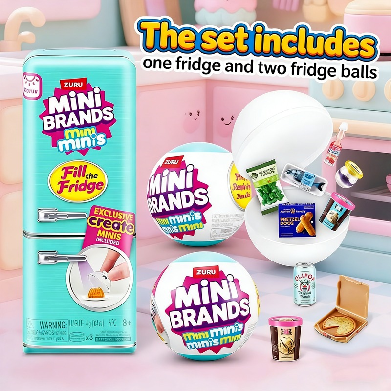 Mini Surprise Ball Fridge Toy, - Baby Food Toy recension och pris
