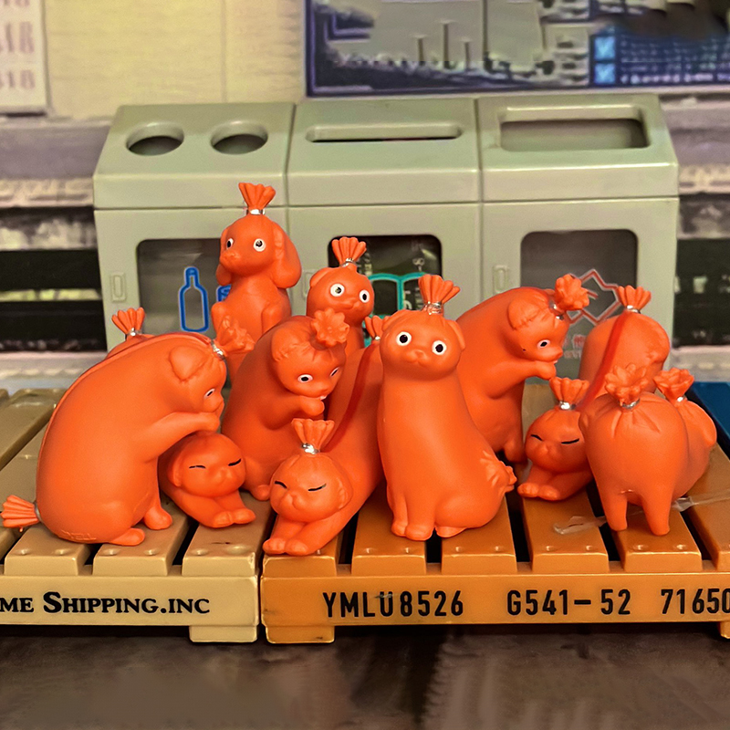 Capsule Gacha Toy Wieners Life - Baby Food Cat recension och pris