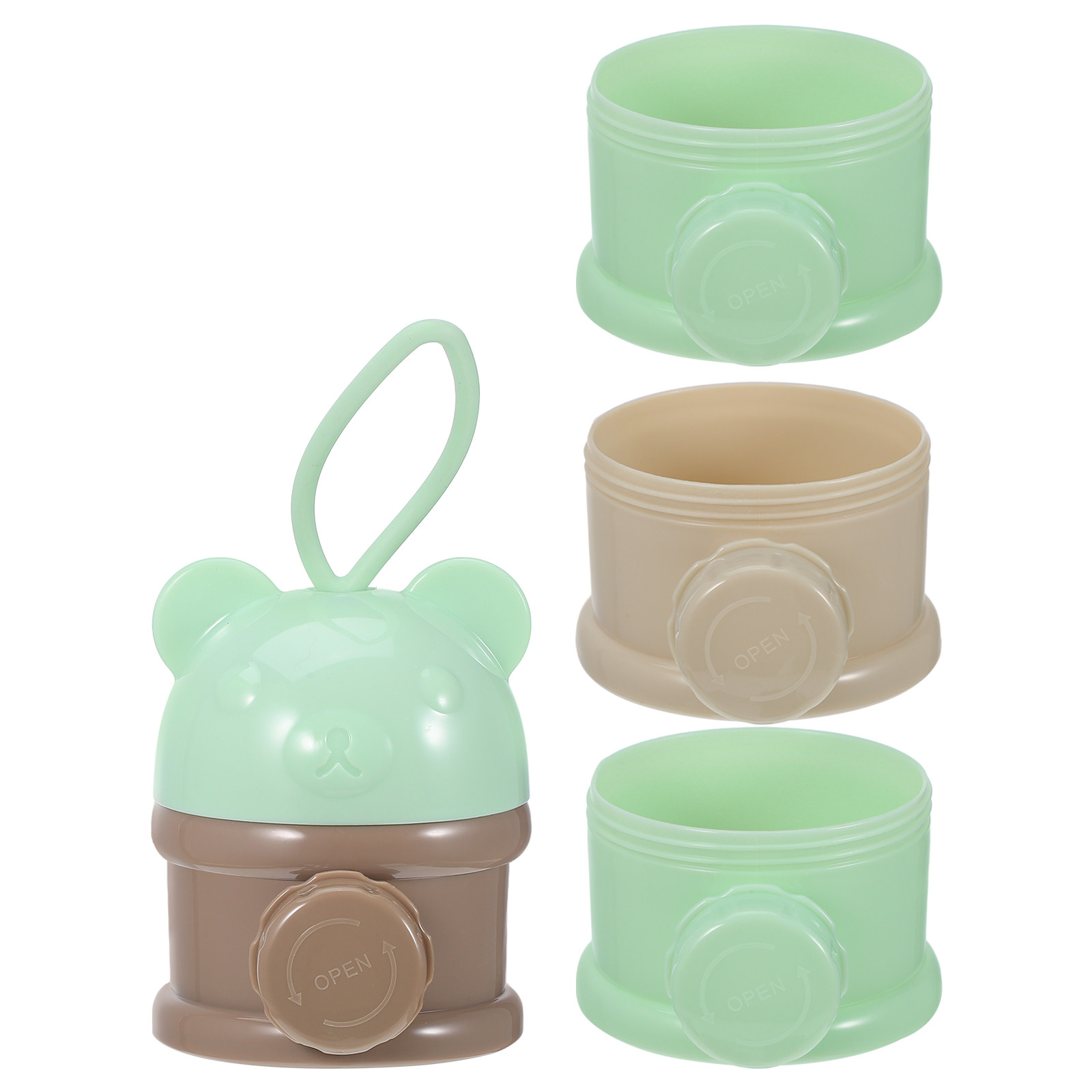 4-Layer Portable Baby Milk Pow - Baby Food Fruits recension och pris