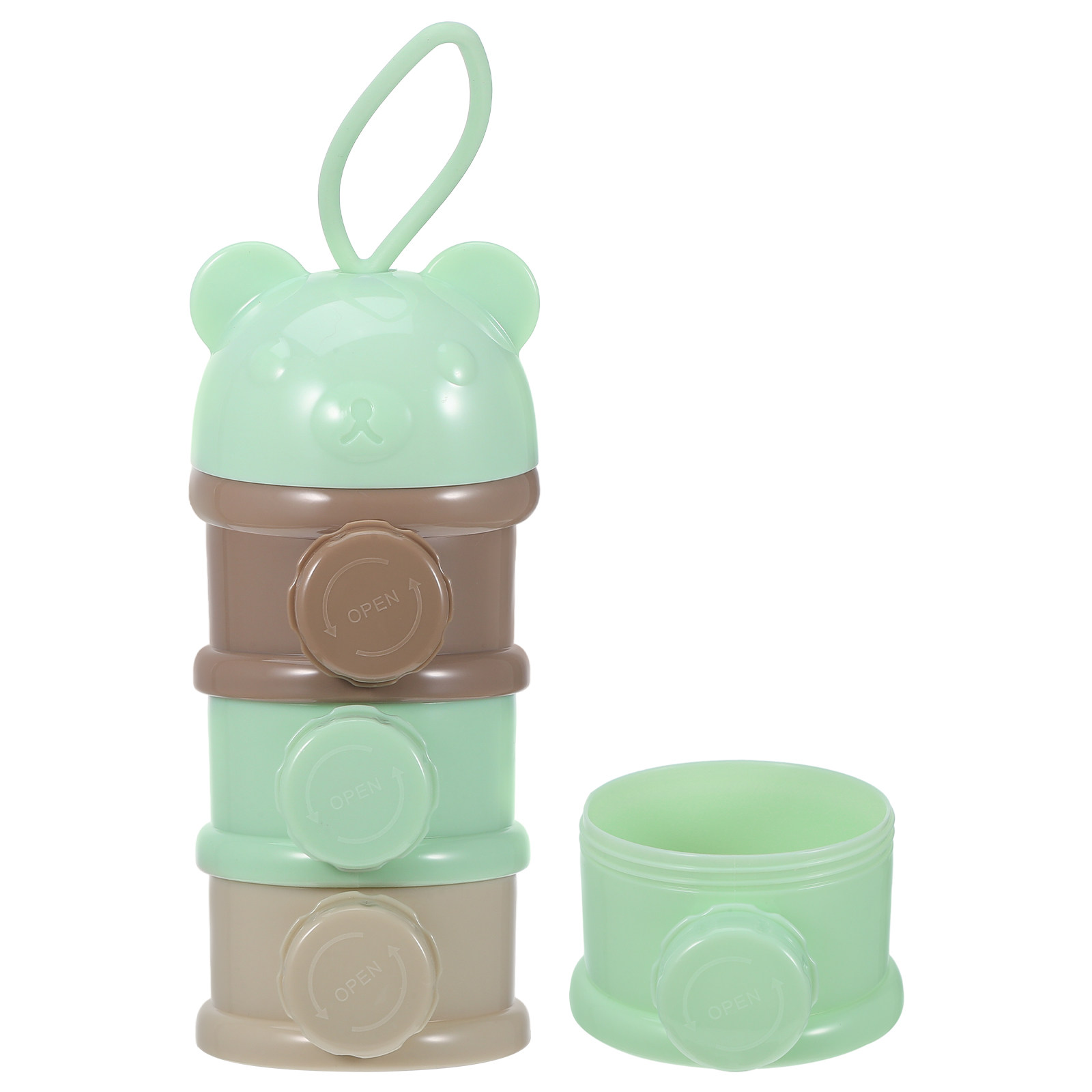 4-Layer Portable Baby Milk Pow - Baby Food Fruits recension och pris
